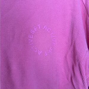 SET Active cropped waffle crewneck tee